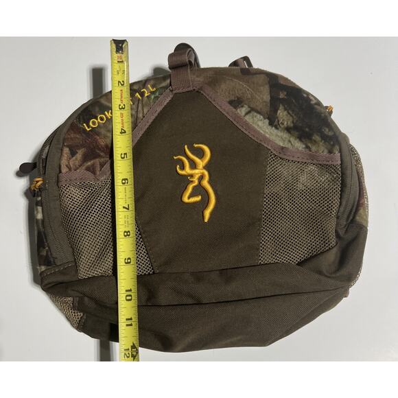 BROWNING Lookout 12 L Camo Fanny Pack Lightweight Military Hunting Camping Rare - Picture 9 of 9